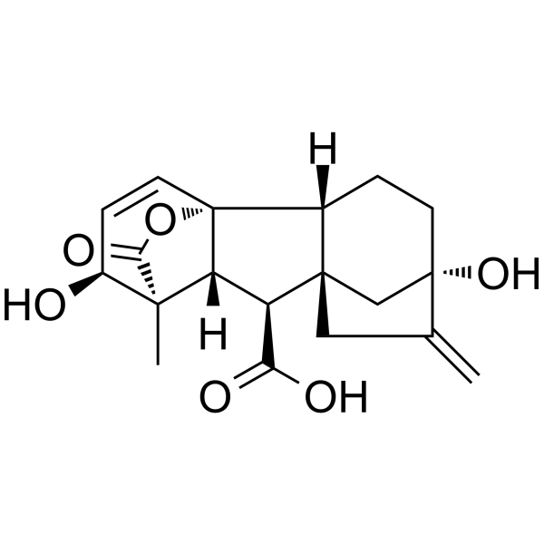 Gibberellic acid Chemical Structure