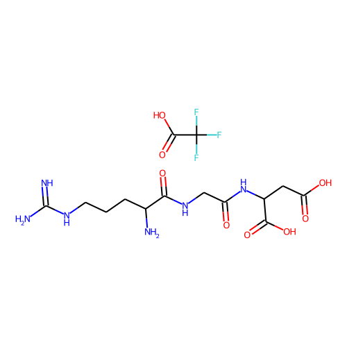 Arg-Gly-Asp TFA (99896-85-2(free base)) Chemical Structure