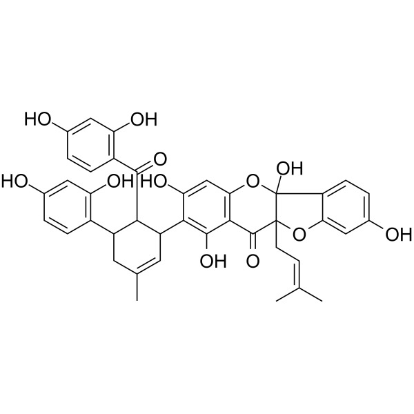 Sanggenon D Chemical Structure