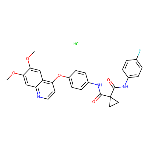 Cabozantinib hydrochloride