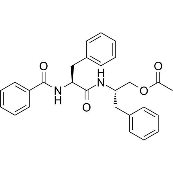 Aurantiamide acetate Chemical Structure