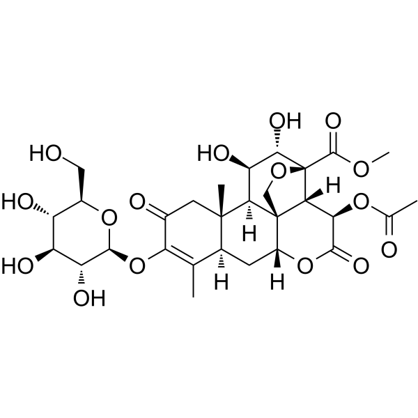 Yadanzioside I Chemical Structure
