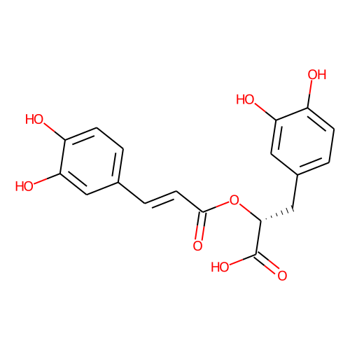 rosmarinate acid Chemical Structure