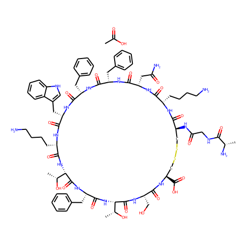 Cyclic somatostatin Acetate(38916-34-6(free base))