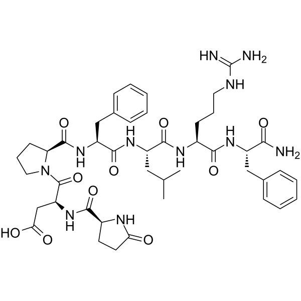 Phe-Met-Arg-Phe Like Peptide, Snail Helix aspersa Chemical Structure