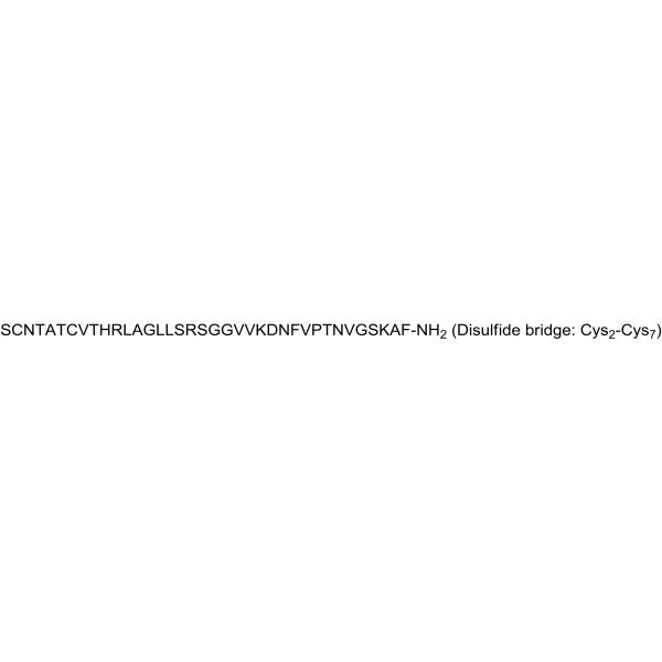 Calcitonin Gene Related Peptide (CGRP) II, rat Chemical Structure