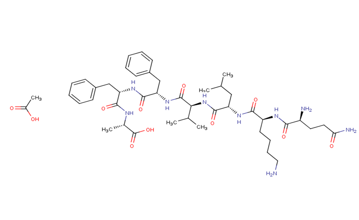 β-Amyloid 15-21 acetate Chemical Structure