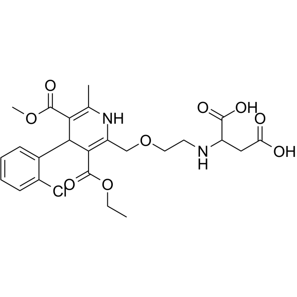 Amlodipine aspartic acid impurity Chemical Structure