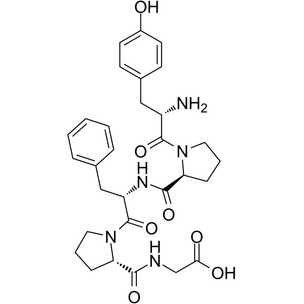 β-Casomorphin (1-5), bovine Chemical Structure