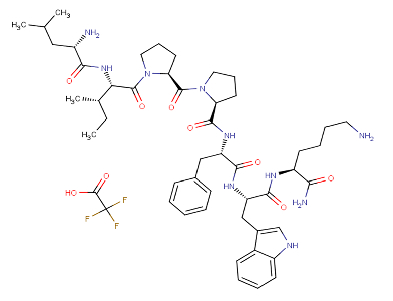 Cardiotoxin Analog (CTX) IV (6-12) Chemical Structure