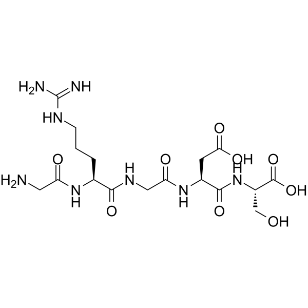 Gly-Arg-Gly-Asp-Ser Chemical Structure