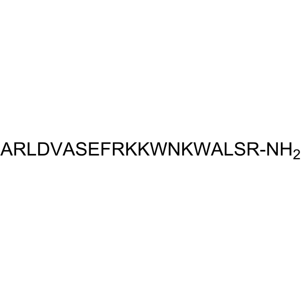 Proadrenomedullin (1-20), human Chemical Structure