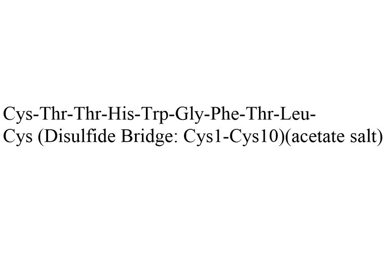 CTTHWGFTLC, CYCLIC acetate(244082-19-7  free base)