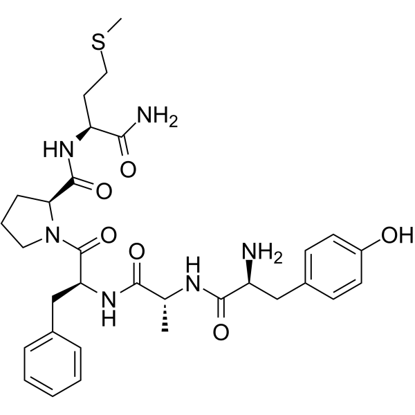 β-Casomorphin (1-5), amide, bovine Chemical Structure