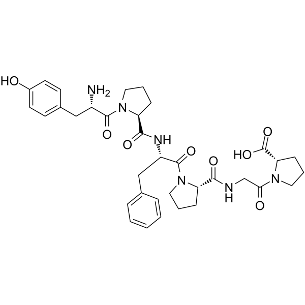 β-Casomorphin (1-6), bovine Chemical Structure
