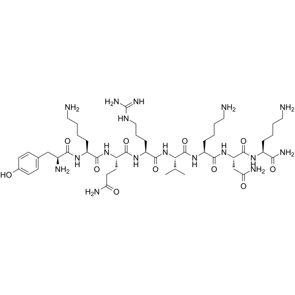 PACAP-38 (31-38), human, mouse, rat Chemical Structure