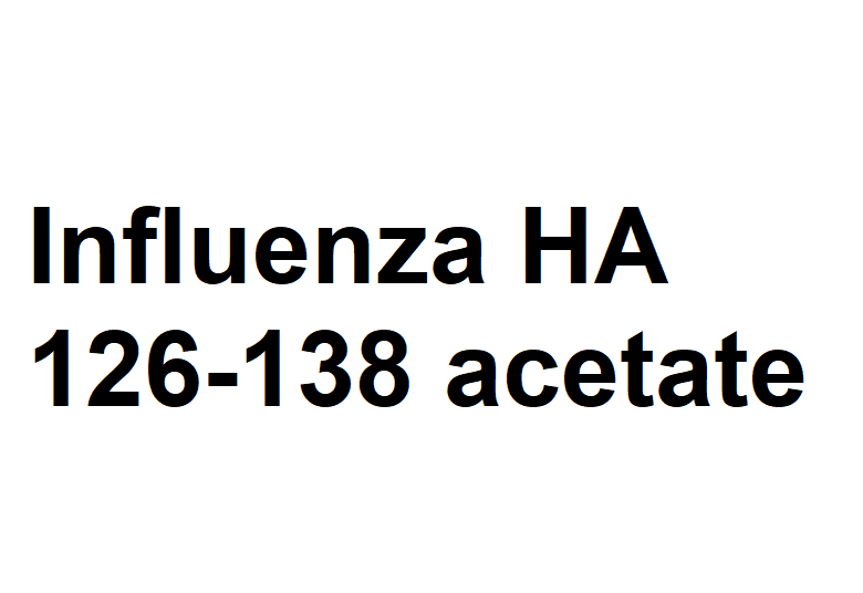 Influenza HA 126-138 acetate Chemical Structure