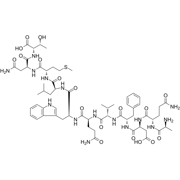 Glucagon (19-29), human