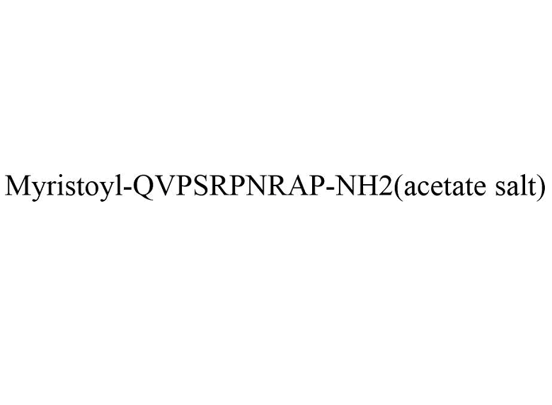 Dynamin inhibitory peptide, myristoylated acetate Chemical Structure