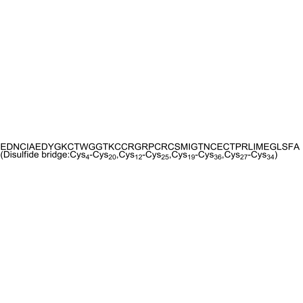 ω-Agatoxin TK Chemical Structure