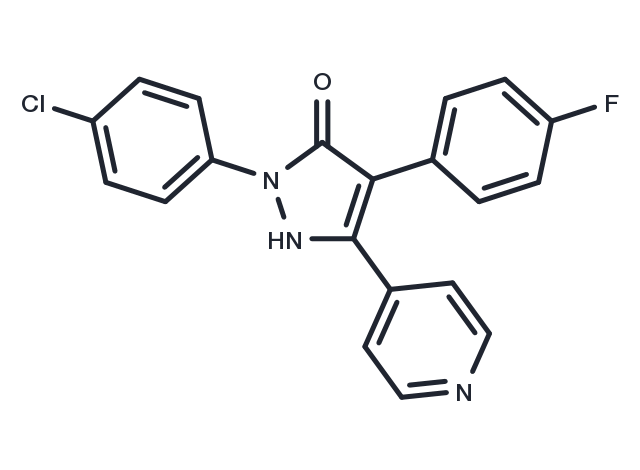 p38 MAPK Inhibitor Chemical Structure