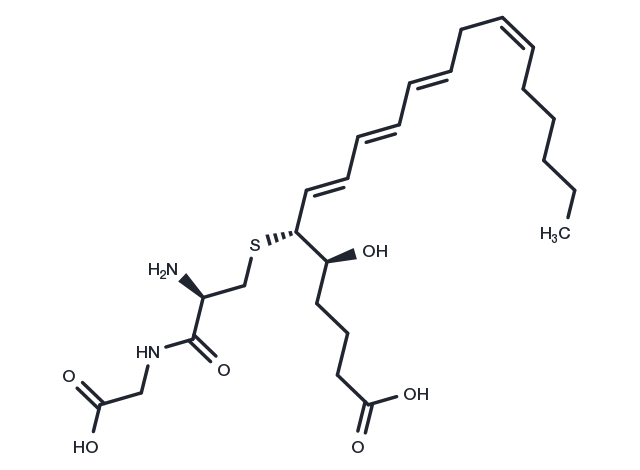 11-trans Leukotriene D4 Chemical Structure
