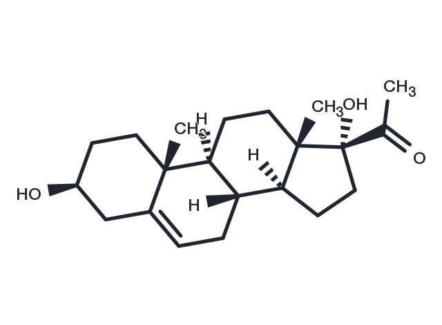 17a-Hydroxypregnenolone Chemical Structure