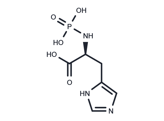 Phosphohistidine Chemical Structure