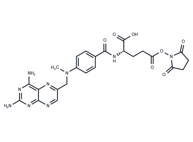 Aminopterin N-hydroxysuccinimide ester Chemical Structure