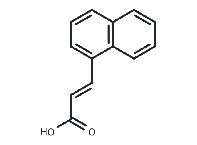 (E)-3-(Naphth-1-yl)acrylic acid Chemical Structure