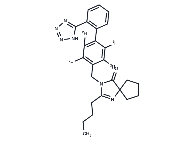 Irbesartan-d4 Chemical Structure