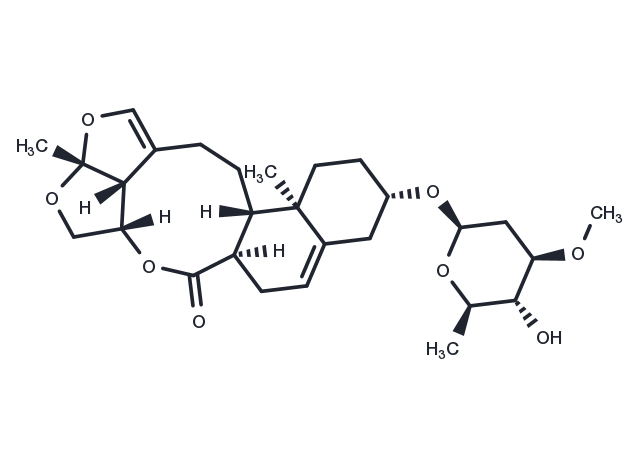 Cynatratoside A Chemical Structure