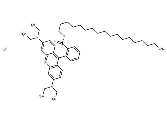 Octadecyl Rhodamine B chloride Chemical Structure