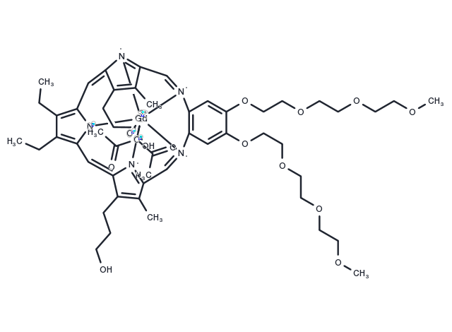Motexafin gadolinium Chemical Structure