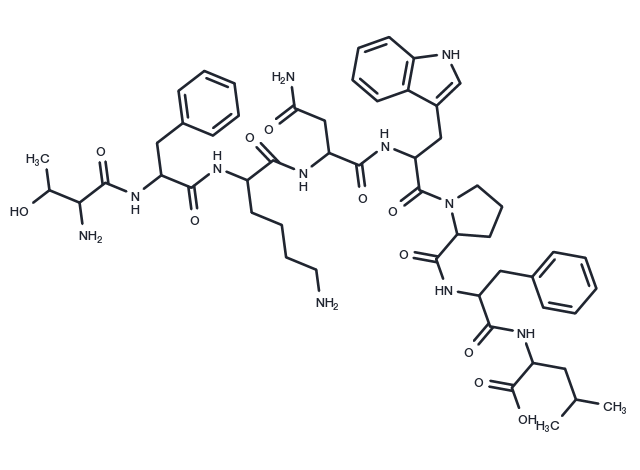 survivin (baculoviral IAP repeat-containing protein 5) (21-28) Chemical Structure