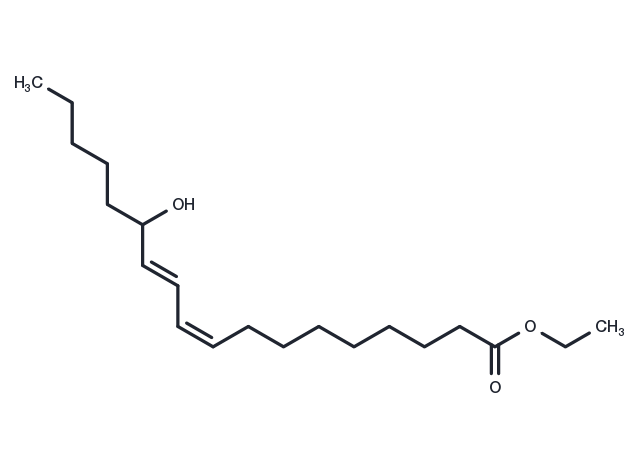 Ethyl (9Z,11E)-13-hydroxyoctadeca-9,11-dienoate Chemical Structure