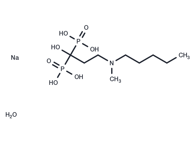 Ibandronate sodium monohydrate Chemical Structure