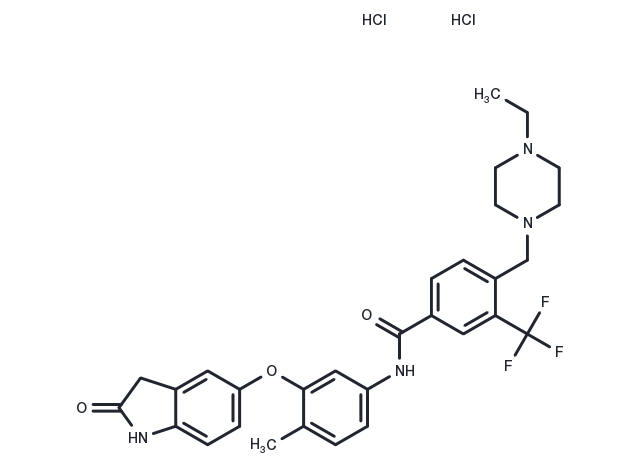 DDR1-IN-1 dihydrochloride Chemical Structure