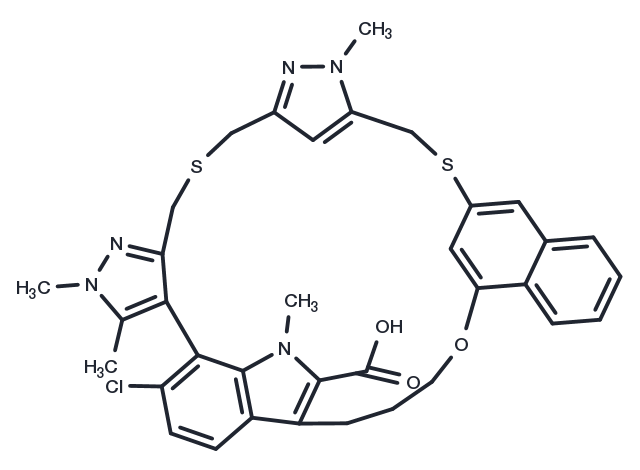AZD-5991 Chemical Structure
