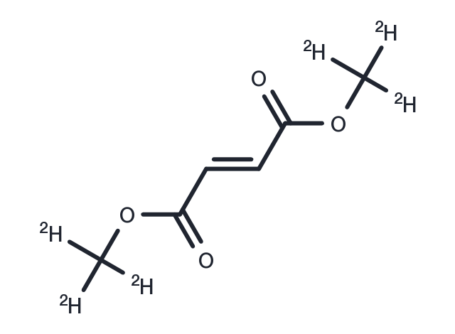 Dimethyl fumarate-d6 Chemical Structure