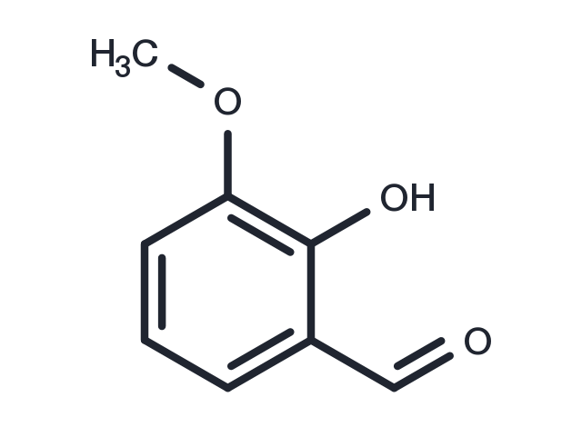 3-Methoxysalicylaldehyde Chemical Structure