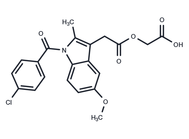 Acemetacin Chemical Structure