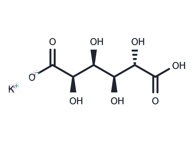 D-Glucaric acid potassium Chemical Structure
