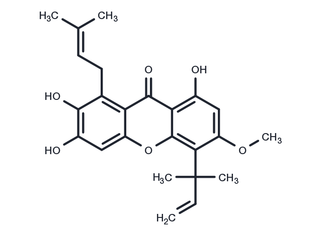 Cudraxanthone D Chemical Structure