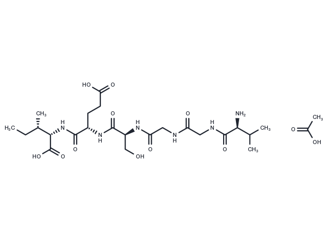 C-Reactive Protein (CRP) 77-82 acetate Chemical Structure