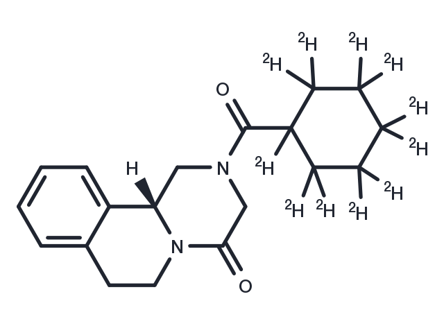 (R)-Praziquantel-d11 Chemical Structure