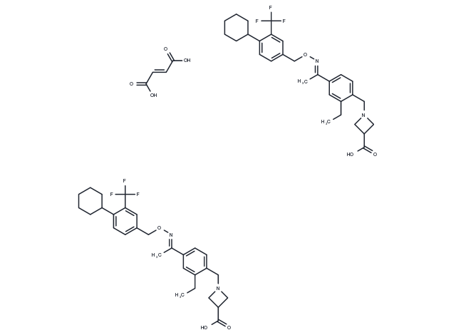 Siponimod hemifumarate Chemical Structure