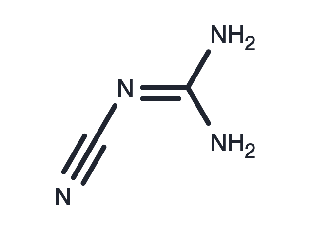 Cyanoguanidine Chemical Structure