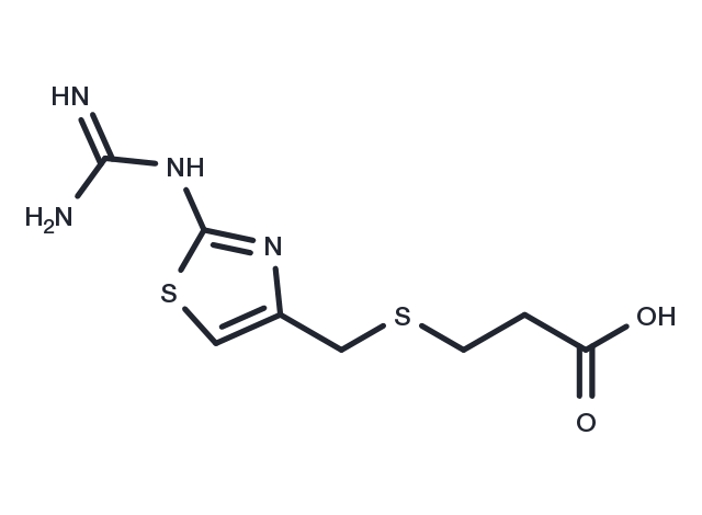 Famotidine propionic acid Chemical Structure