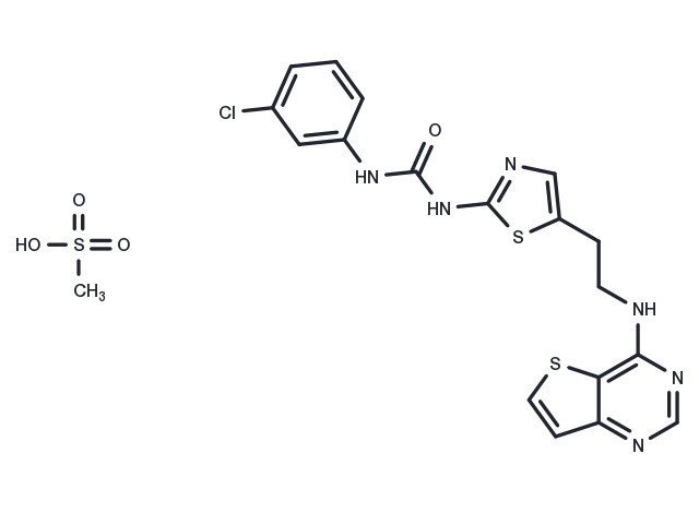 SNS-314 Mesylate Chemical Structure